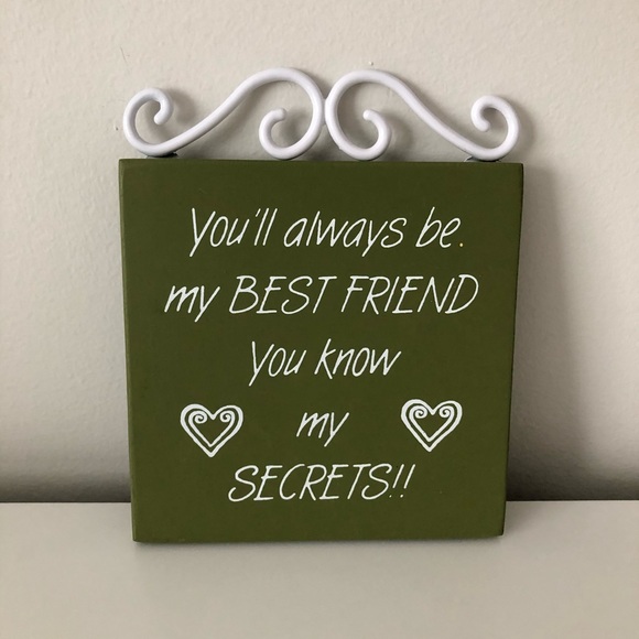 Best friends wall plaque - Picture 1 of 1